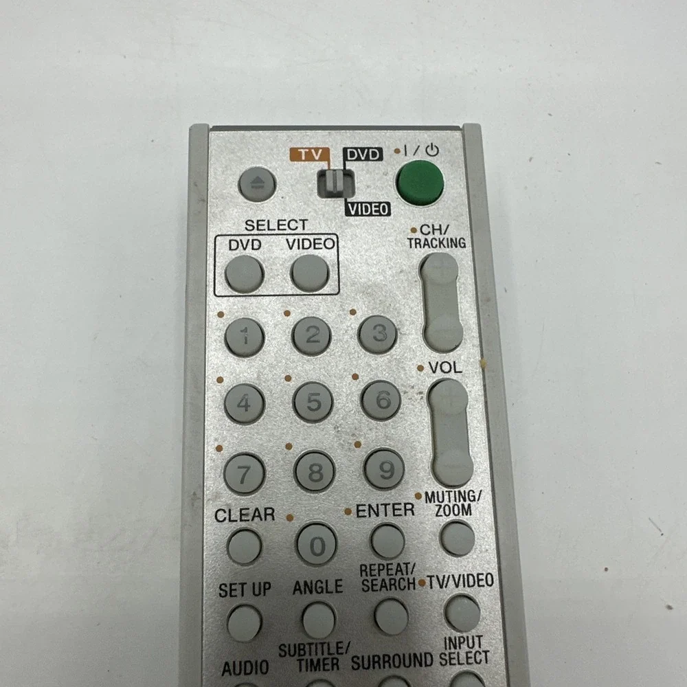Genuine Sony RMT-V501E Video‎ DVD Combo Remote Control Not Tested.